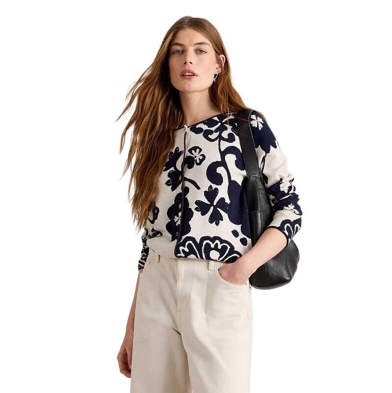 White Stuff Lulu Print Cardi image number 0